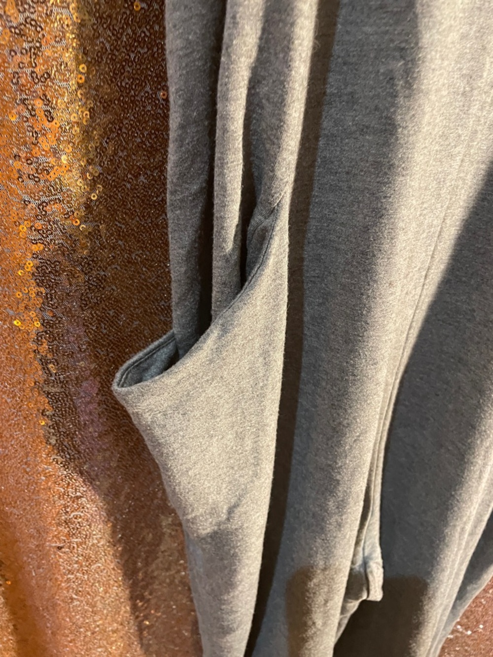 wild fable Steel Gray V-Neck Relaxed Jumpsuit with Pockets - Picture 4 of 11